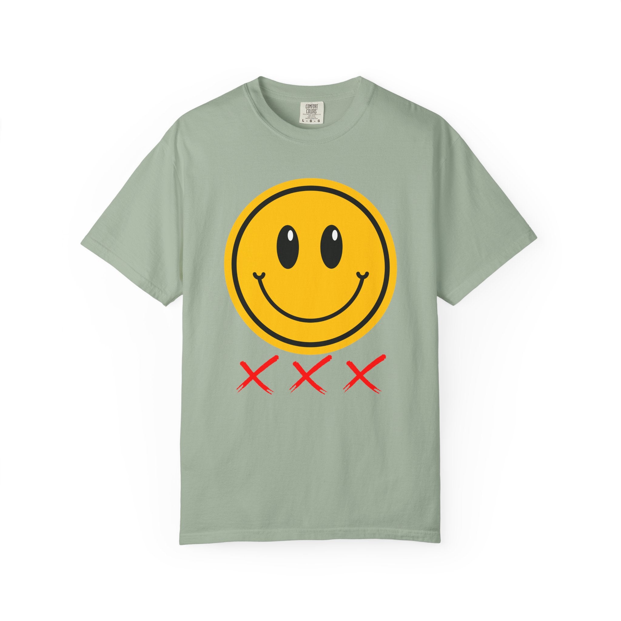 Smiley Face 'XXX' Graphic T-Shirt