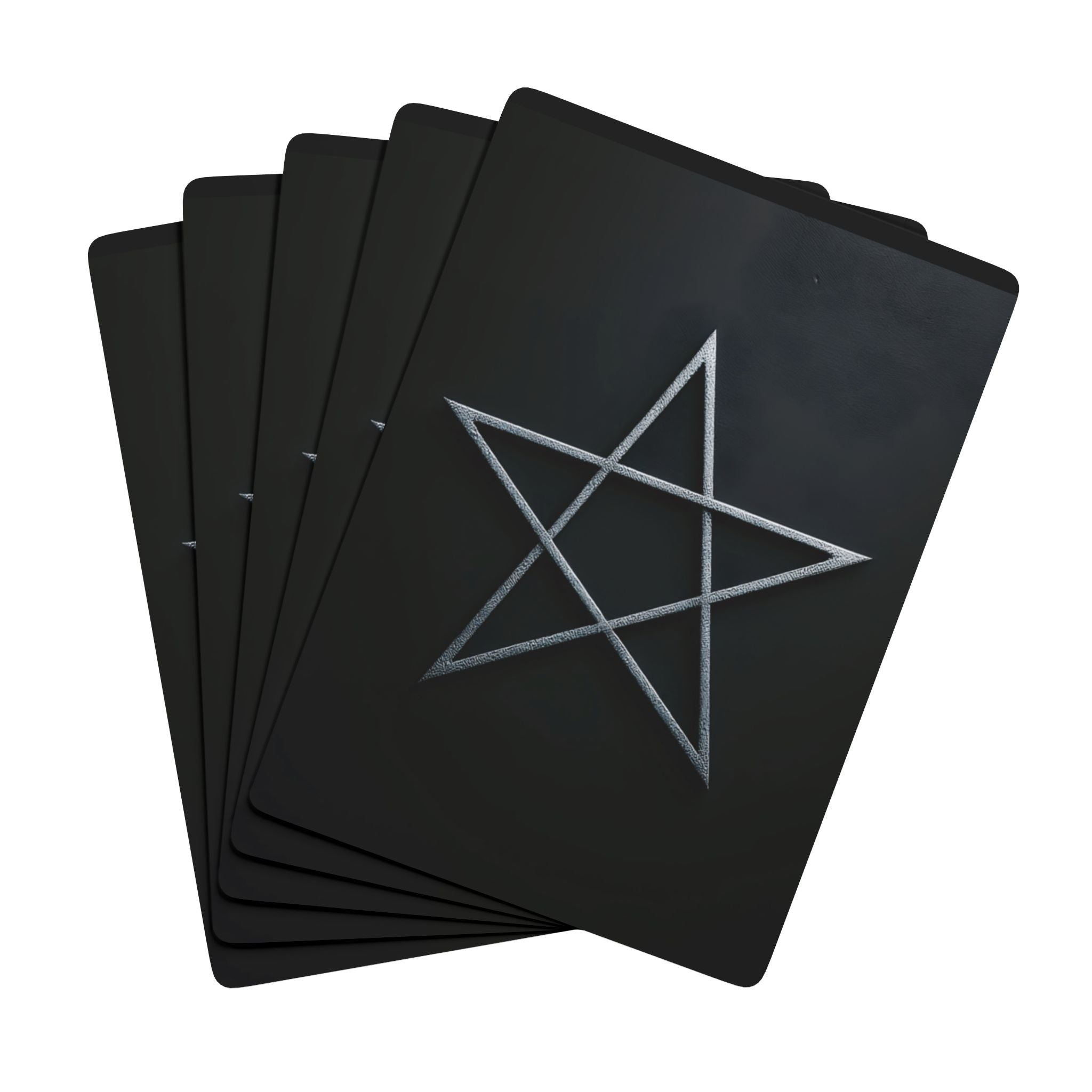 Pentagram Poker Playing Cards – Gothic Spade Ace Card Deck