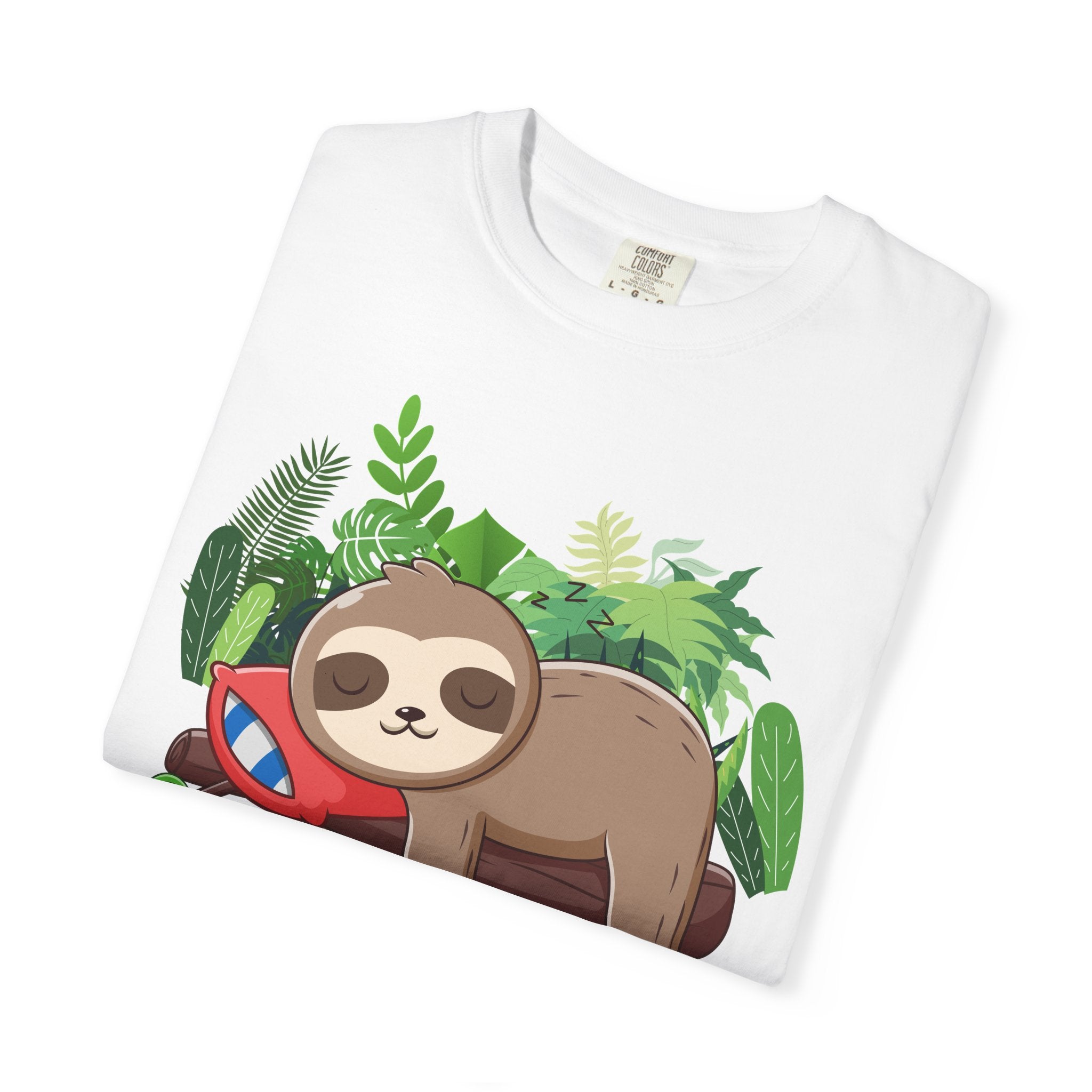 Furious Sloth Graphic T-Shirt — Cute Jungle Sloth Tee