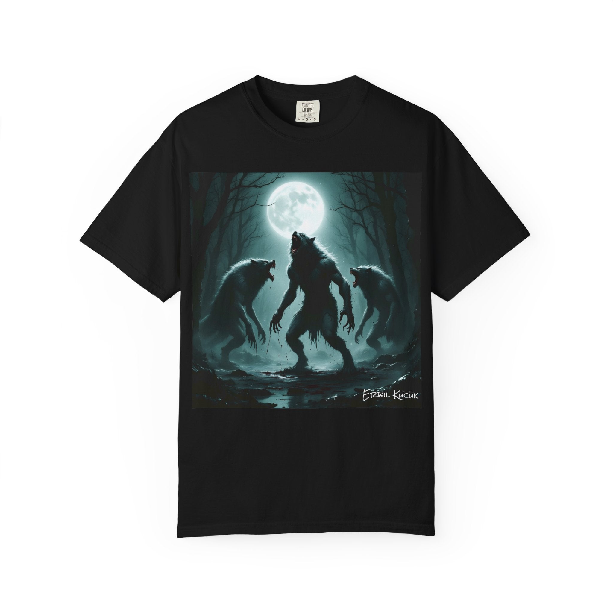 Werewolf Moon T-Shirt — Full Moon Horror Graphic Tee
