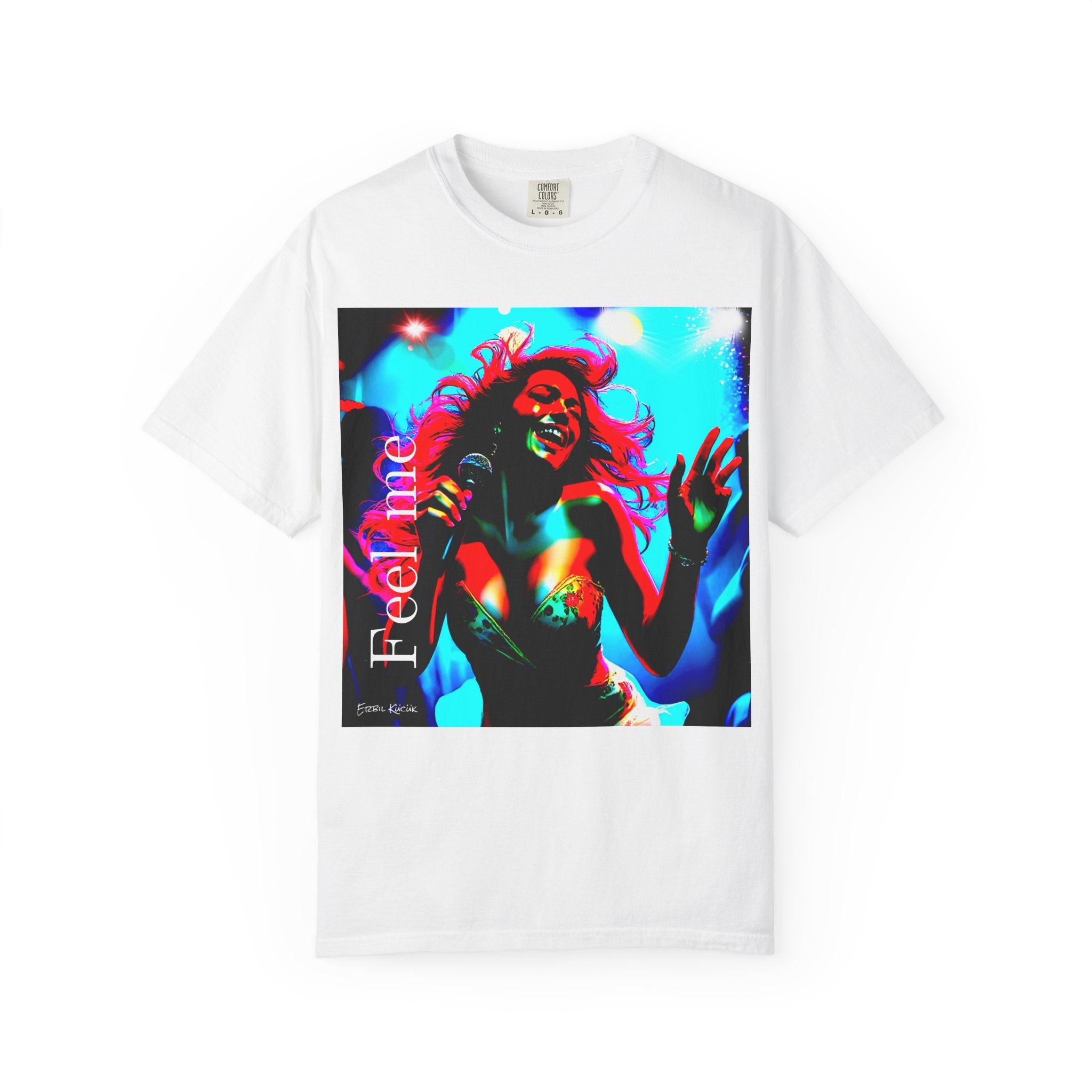 Feel Me - Album Art Merch - Unisex Garment-Dyed T-Shirt