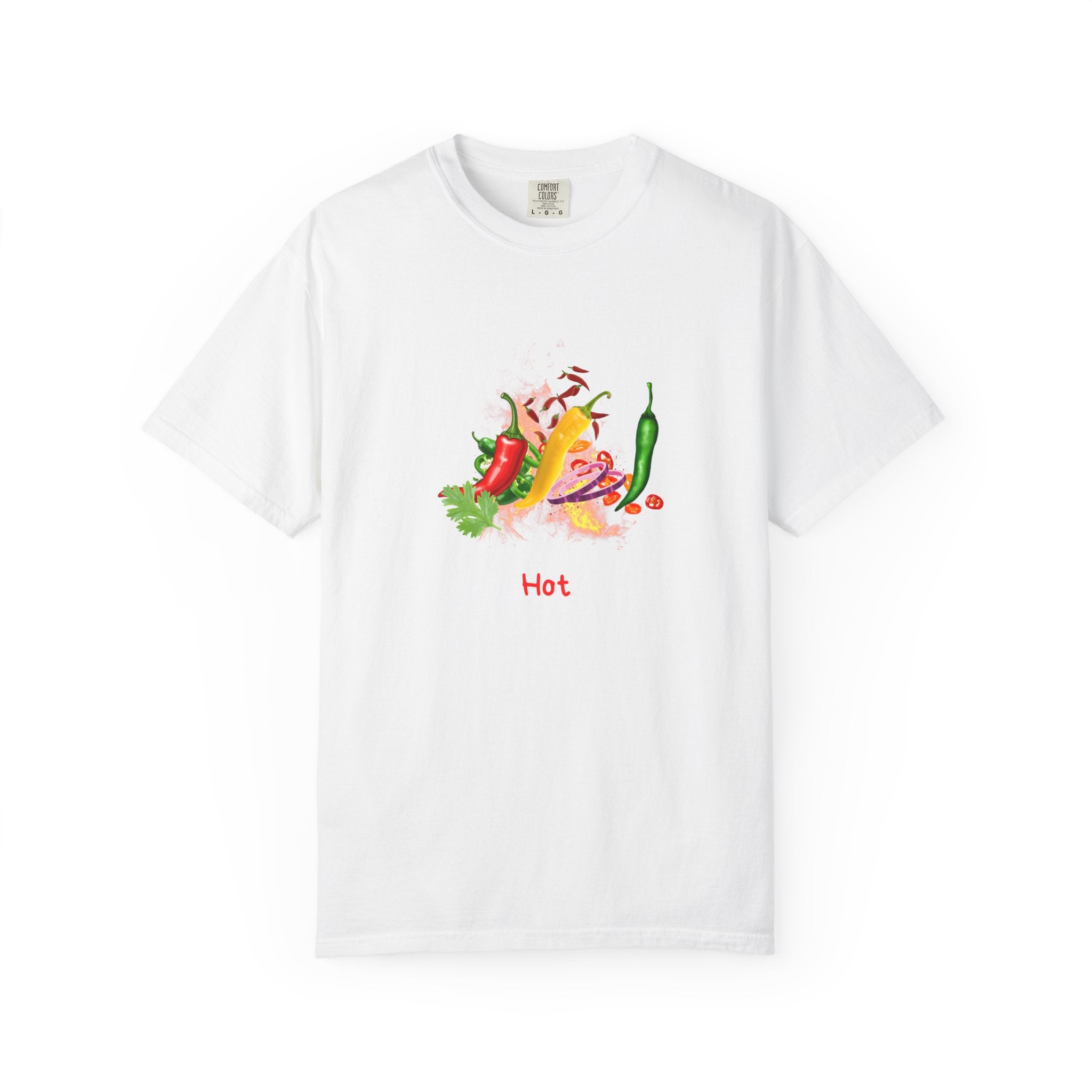 Hot Chili Peppers T‑Shirt — Spicy Vegetable Graphic Tee