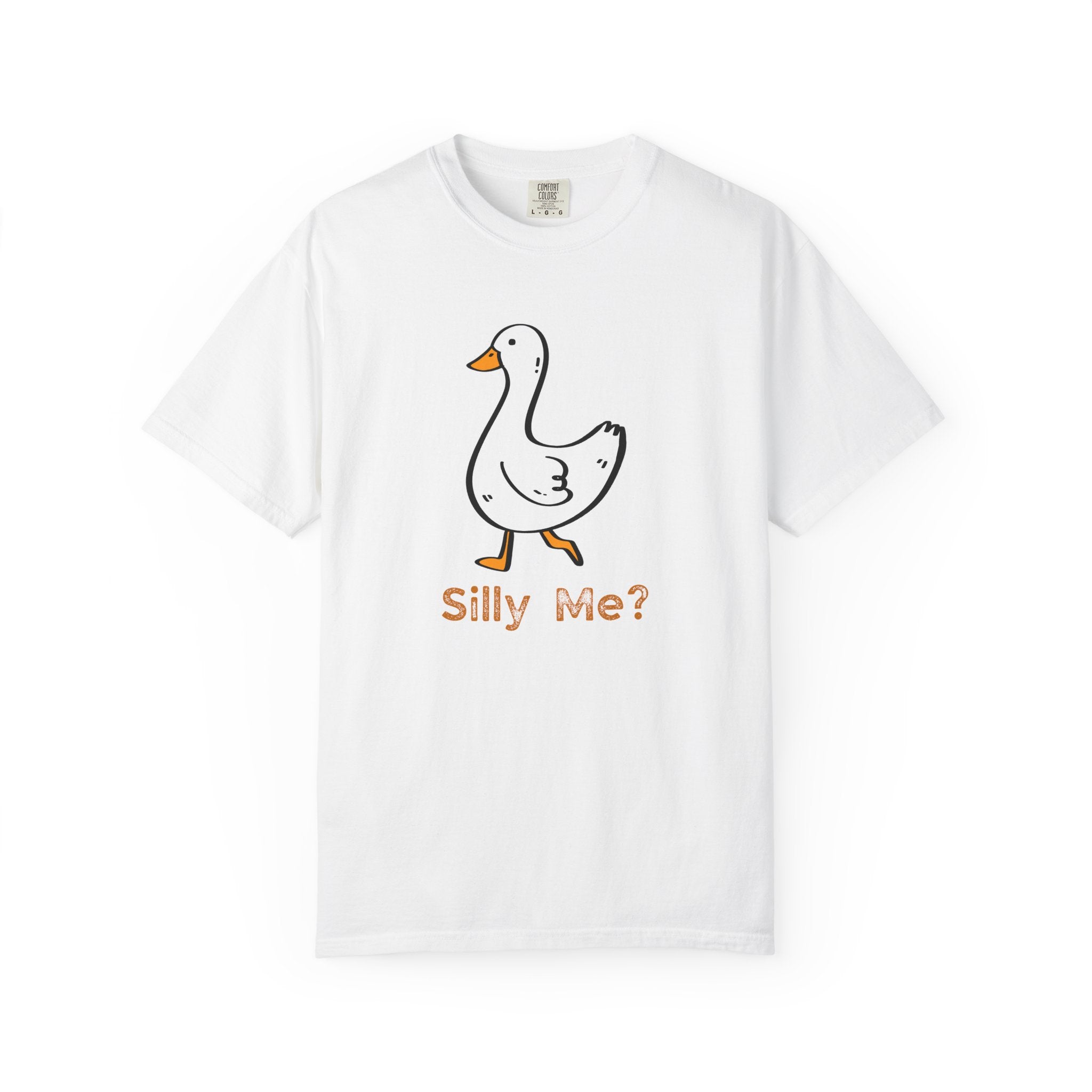 Silly Me? Cute Duck Graphic T-Shirt