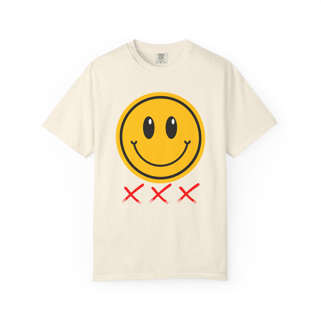 Smiley Face 'XXX' Graphic T-Shirt