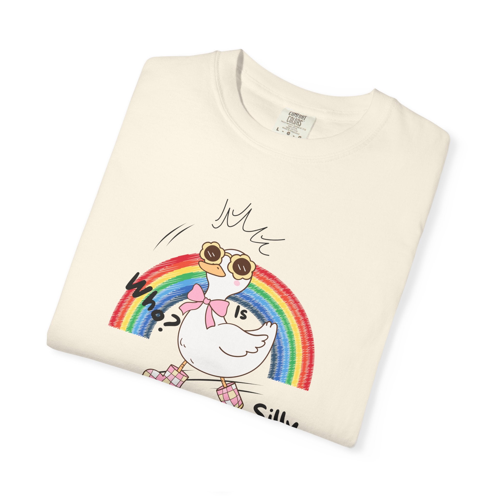 Silly goose Rainbow T-Shirt — Hello Spring Graphic Tee
