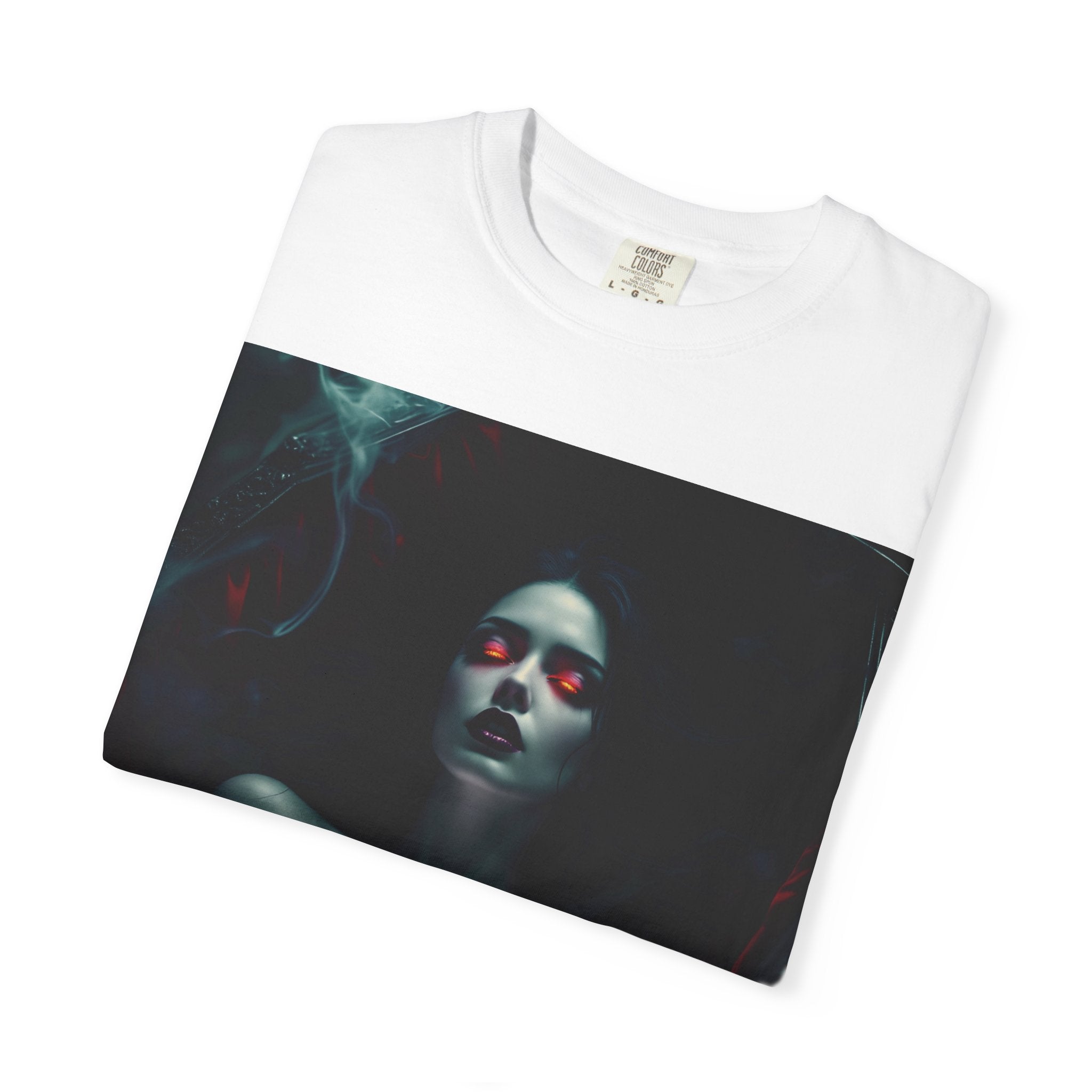 Gothic Night Portrait T‑Shirt — Album No. XX. Dark Aesthetic Merch