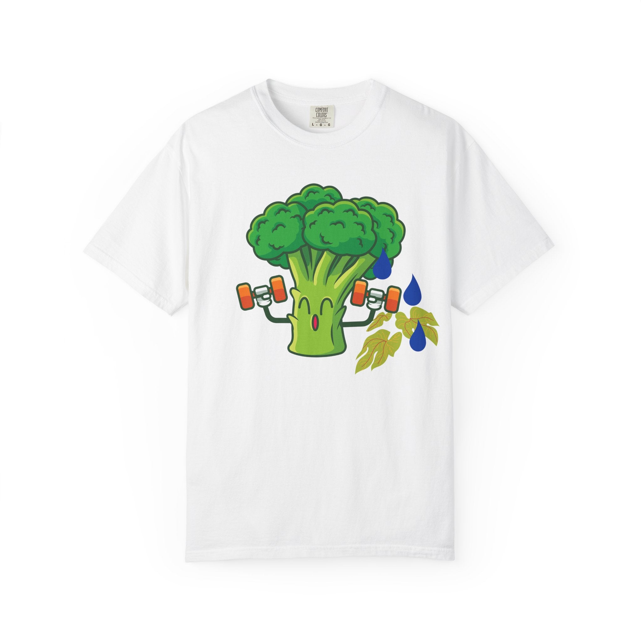 Broccoli Lifter T-Shirt — Fitness Veggie Graphic Tee