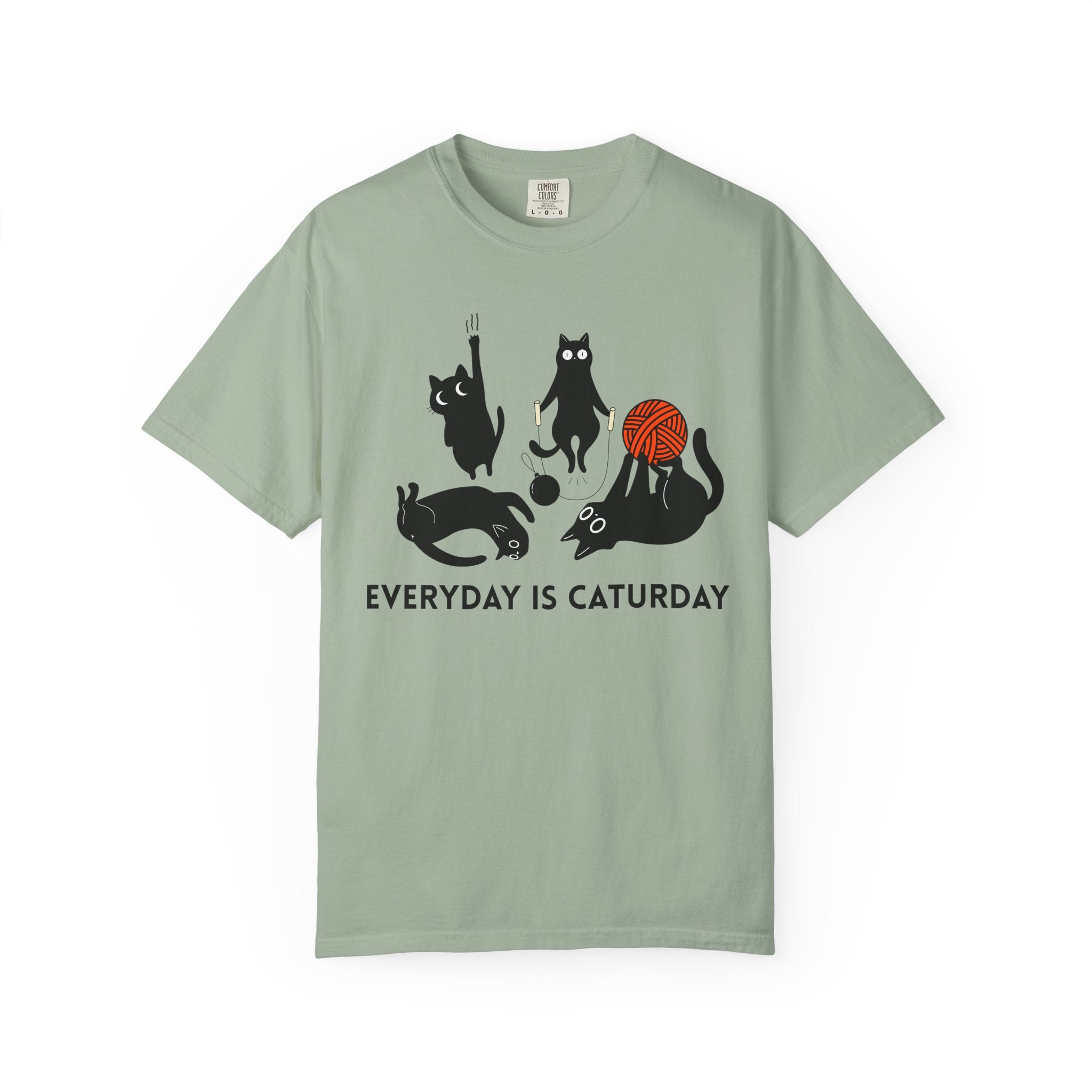 Caturday Cat T-Shirt — Everyday Is Caturday Graphic Tee