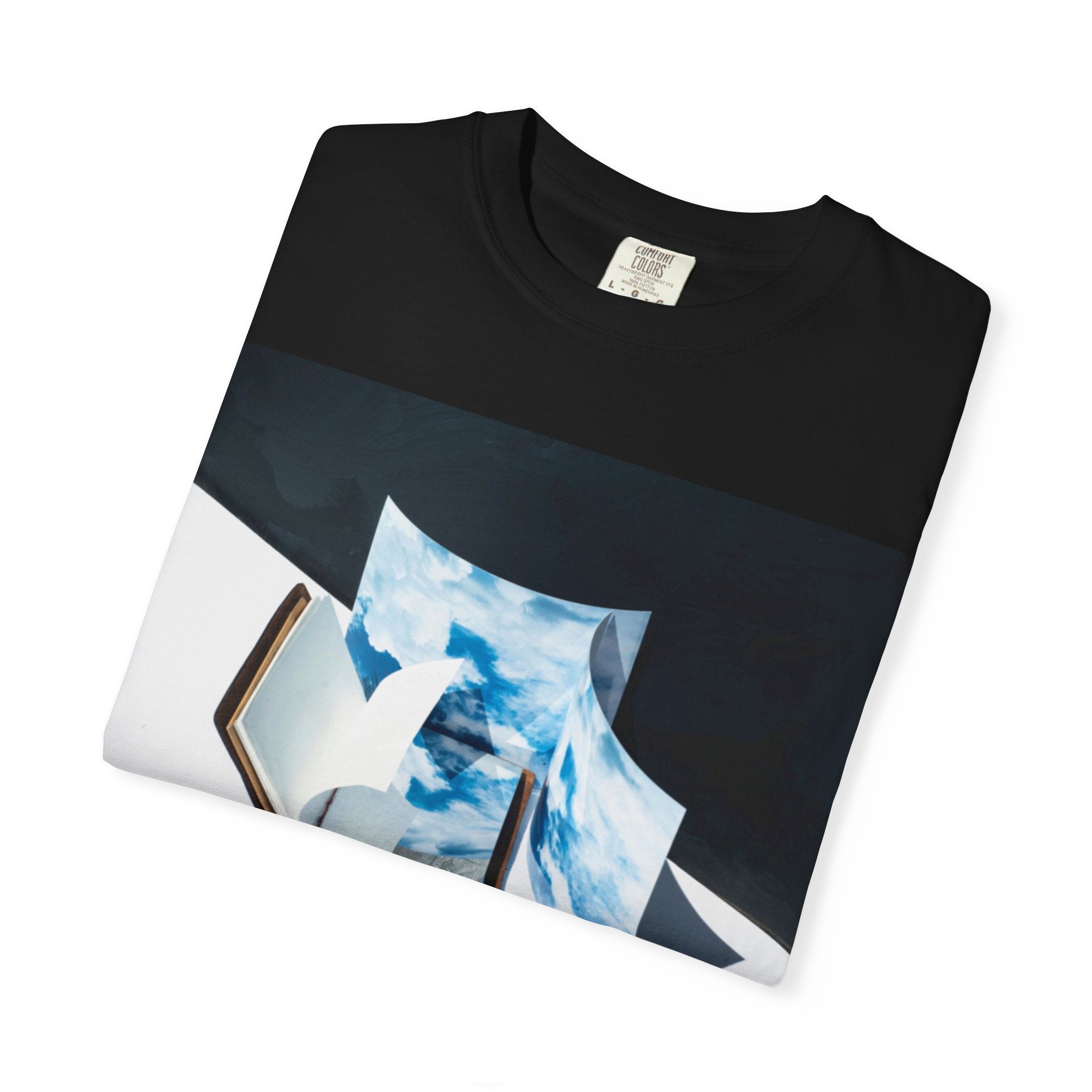 Unisex Garment-Dyed T-Shirt - 'Anything Goes' Print - Casual Summer Wear "Album Art"