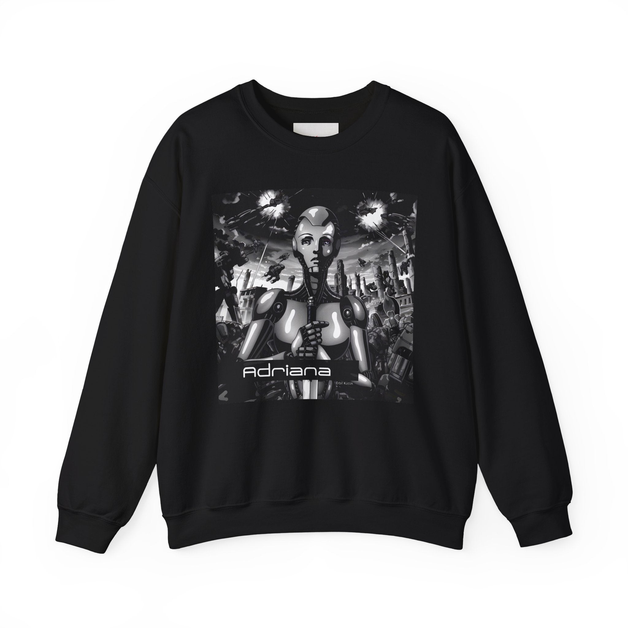 Adriana - Crewneck Anime Manga Sweatshirt - Unisex Heavy Blend