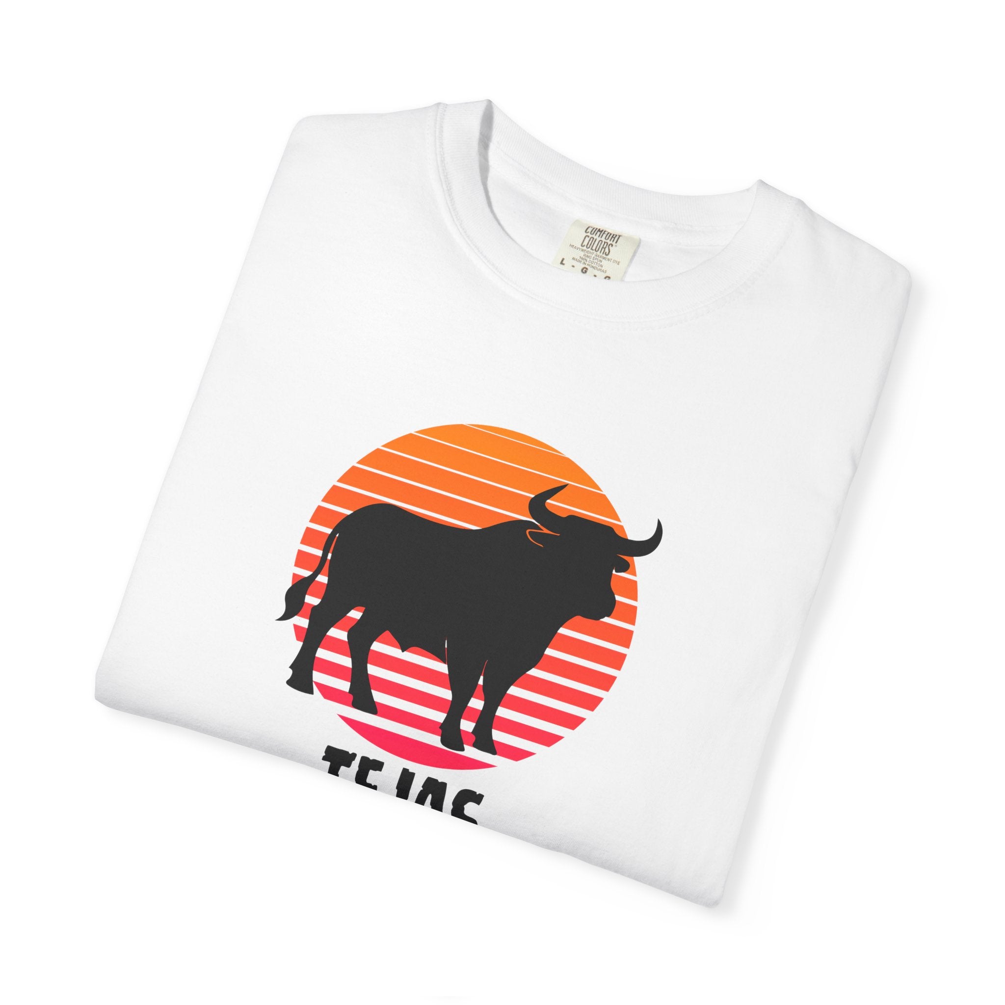 Tejas Bull Sunset T-Shirt