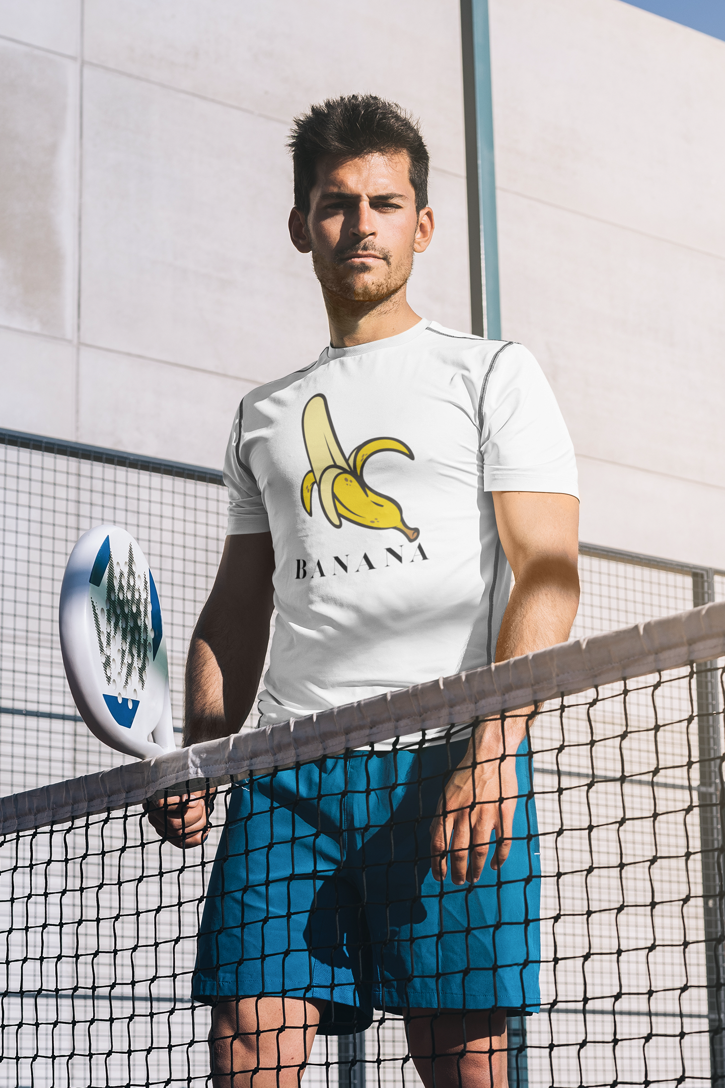 Banana Graphic T-Shirt — Playful Peel Illustration Tee