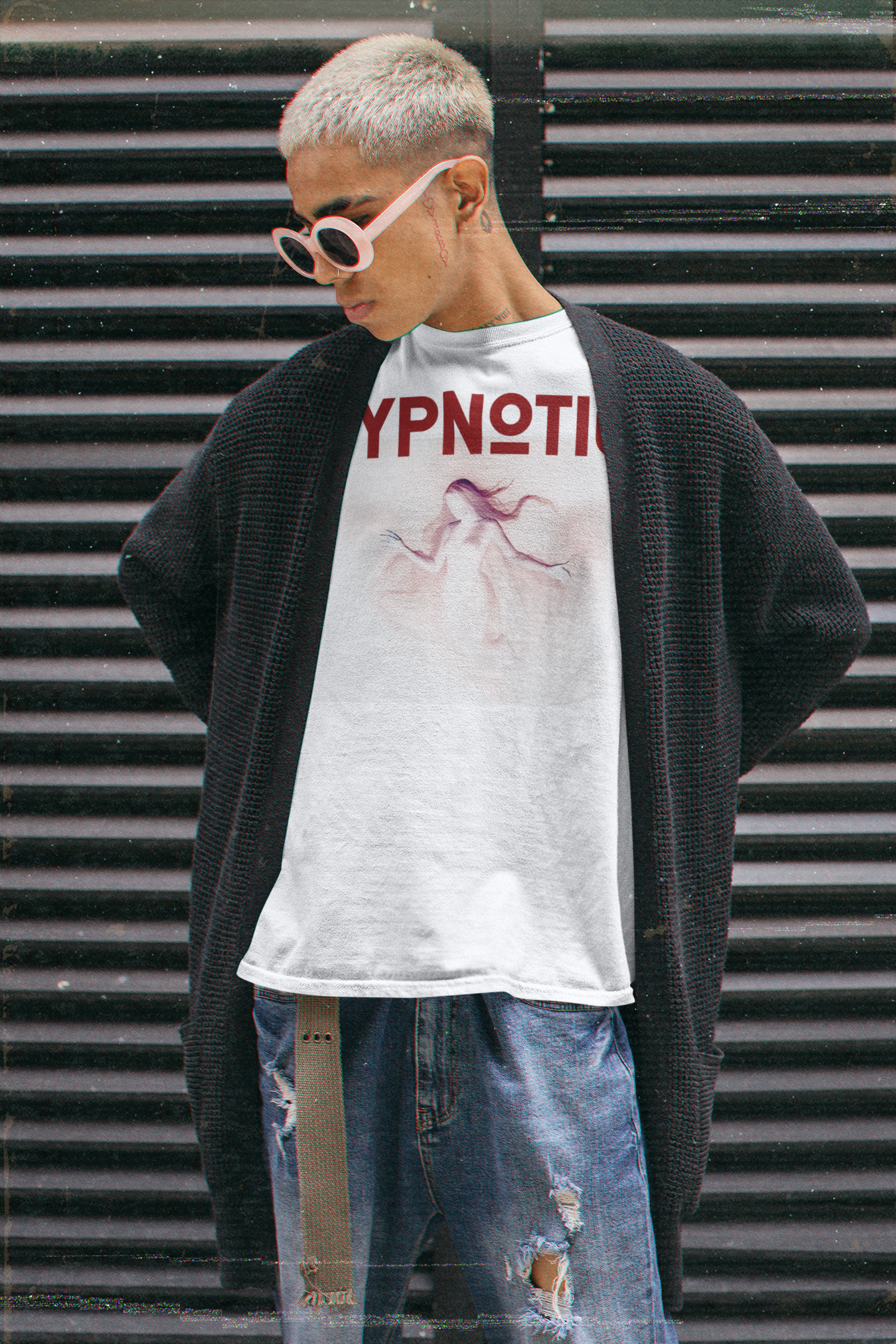 Hypnotic Graphic T-Shirt — Ethereal Dancer Vintage Band Tee