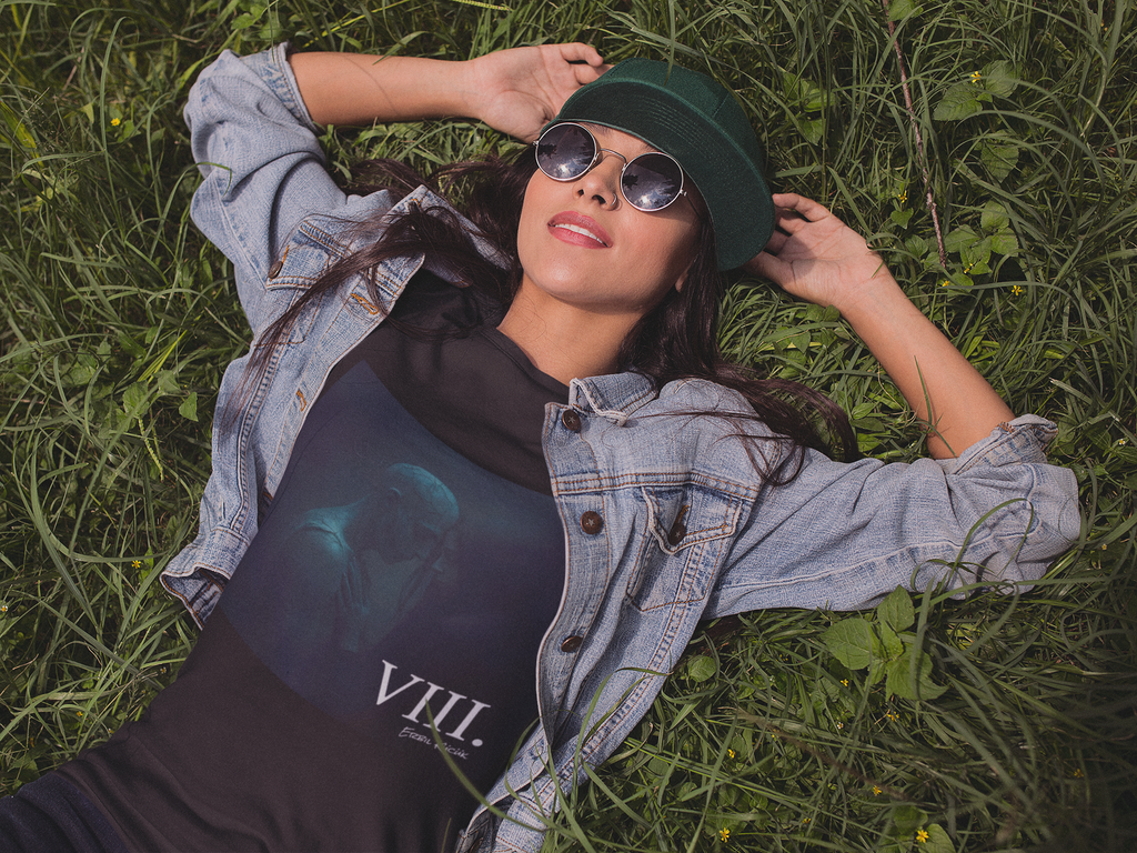 Album Merch VIII T-Shirt — Moody Gothic Portrait