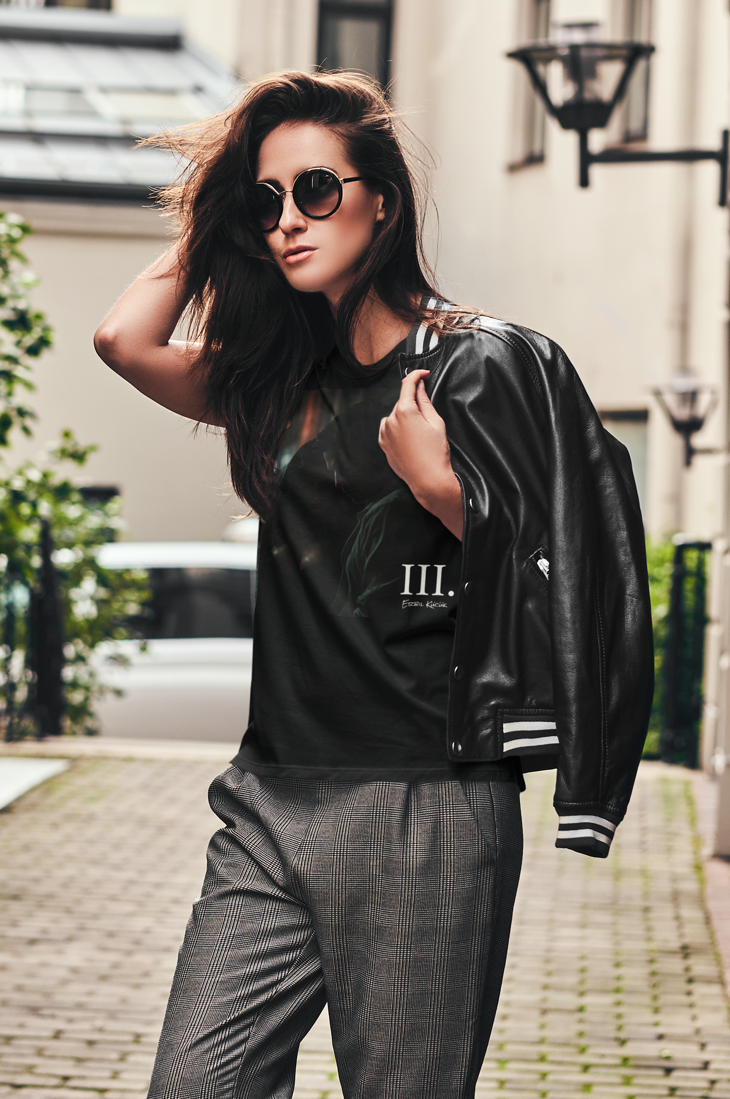 Graphic T-Shirt — Moody Night City Photo “Album Merch III.”