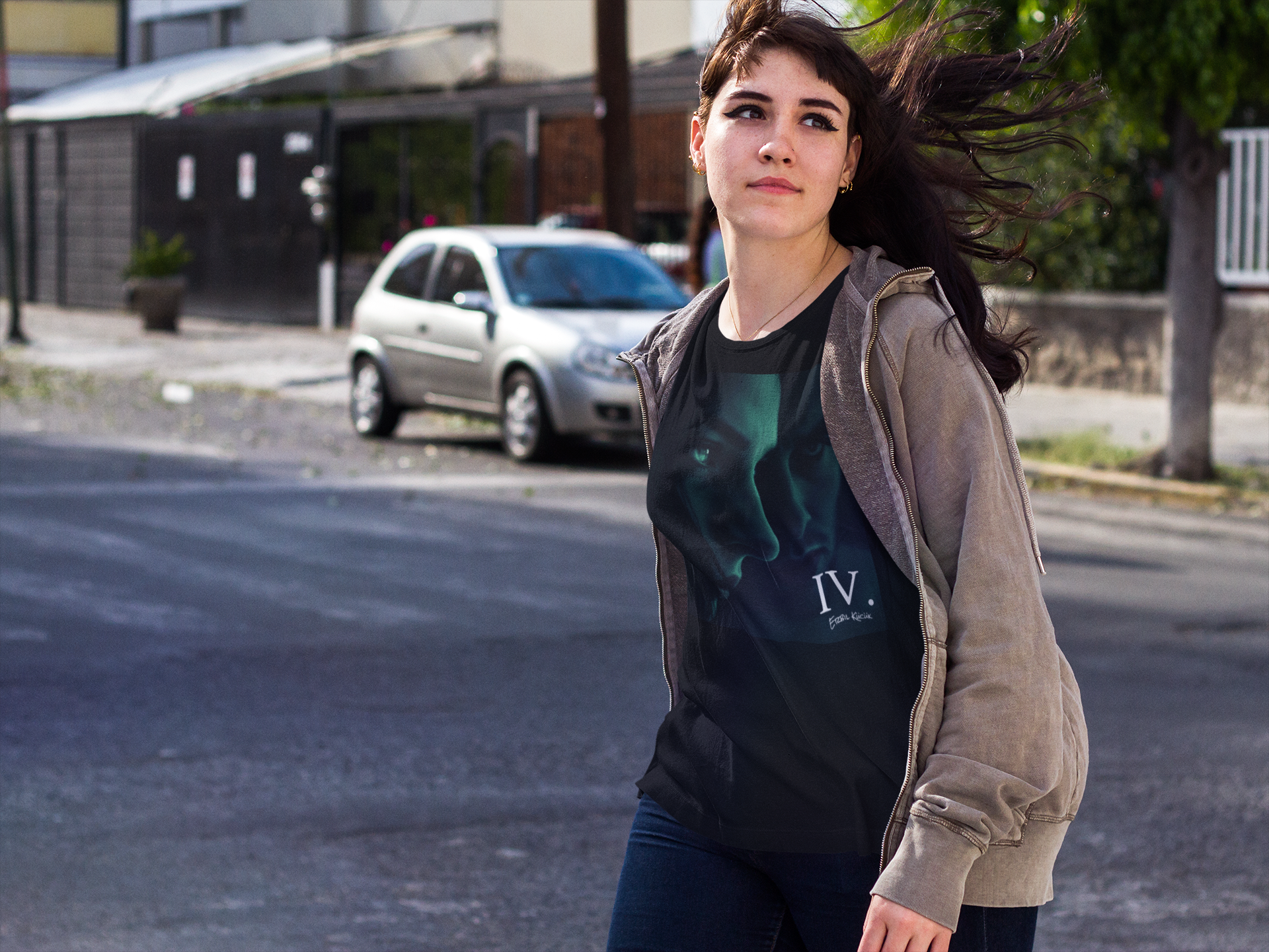 T-Shirt — Dark Portrait Album Merch IV Graphic