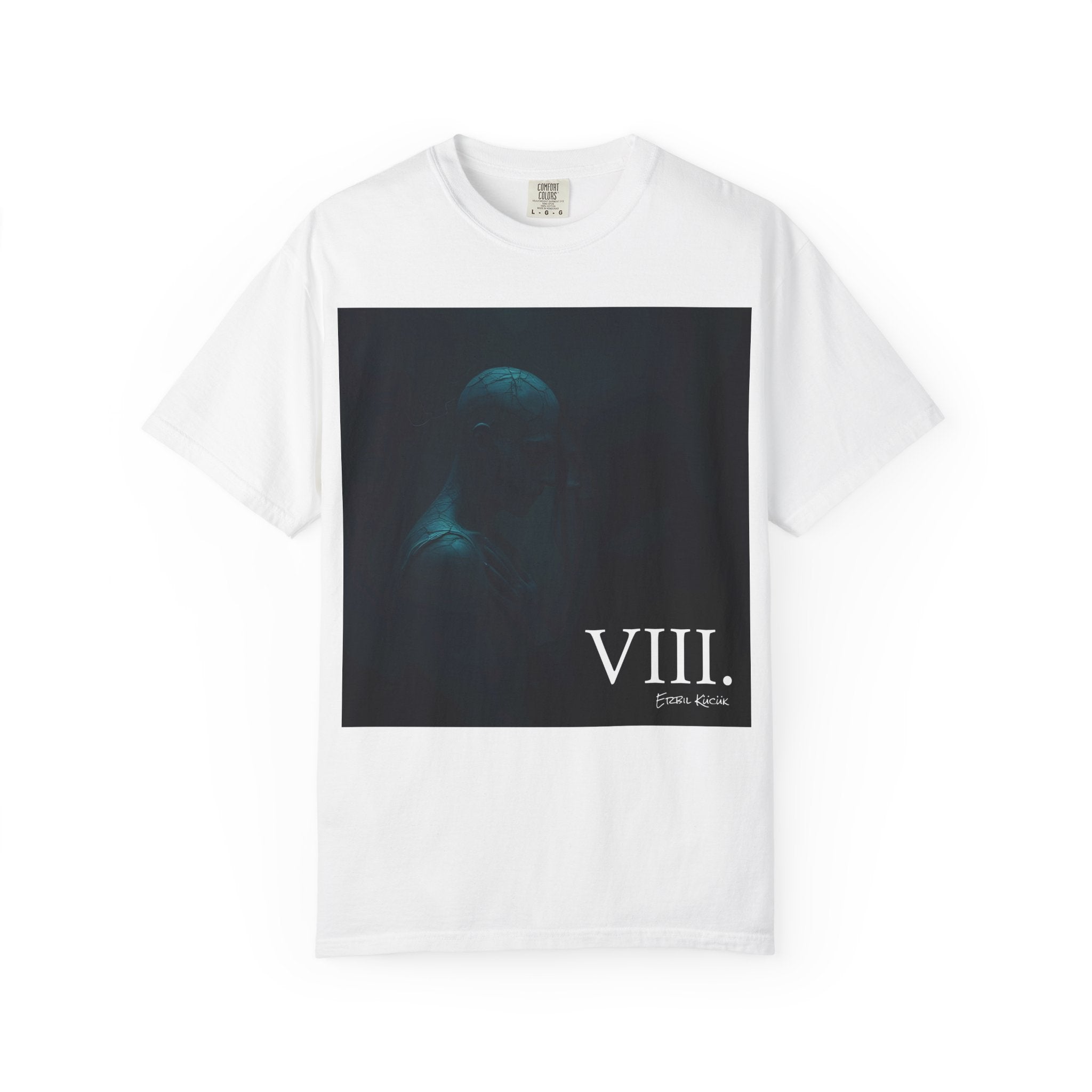 Album Merch VIII T-Shirt — Moody Gothic Portrait