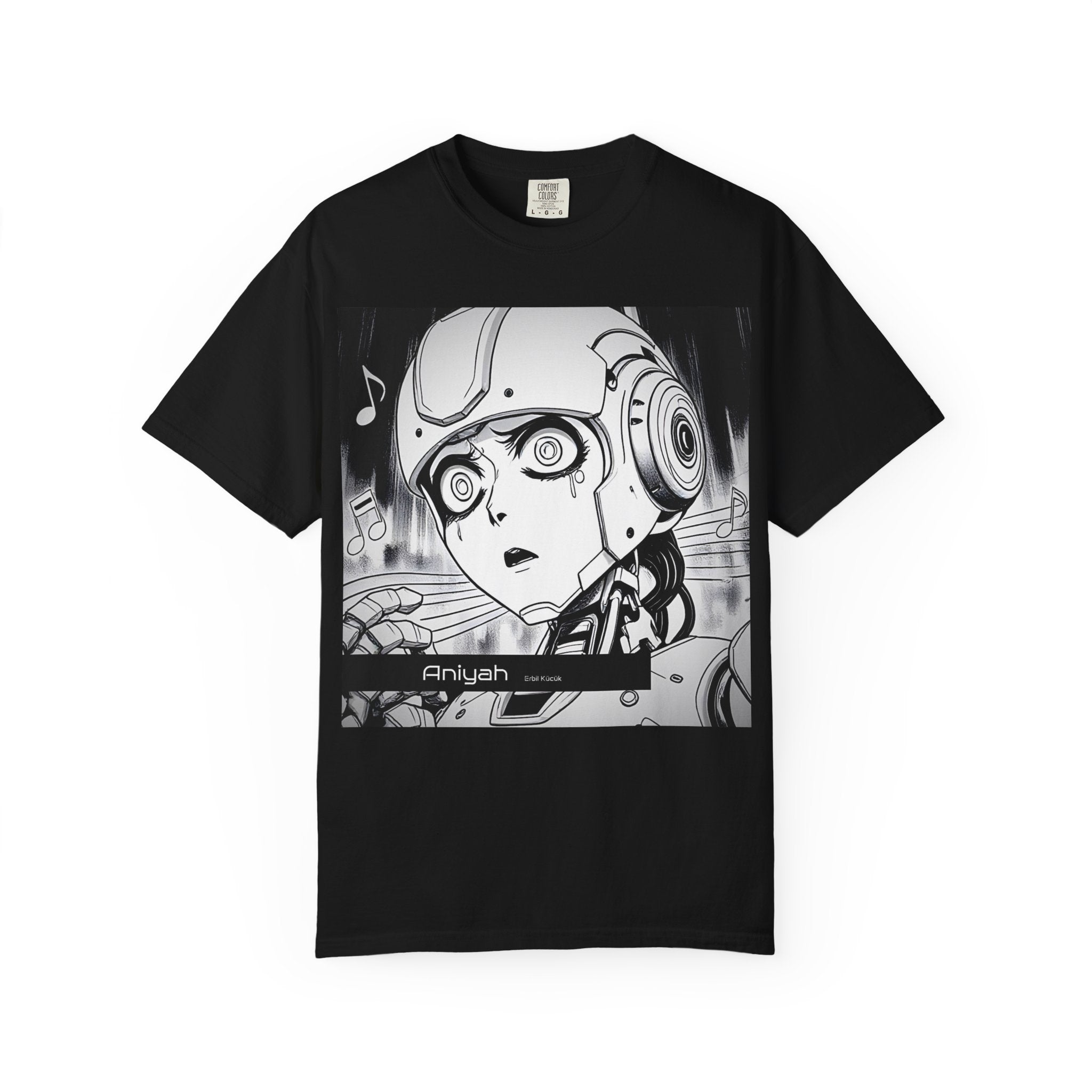 Aniyah - Unisex Anime Manga Garment-Dyed T-shirt