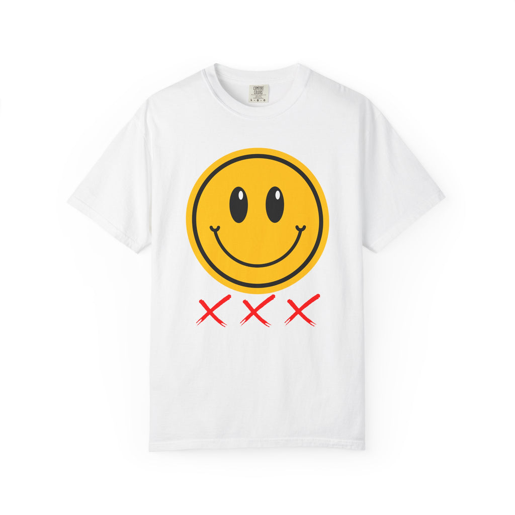 Smiley Face 'XXX' Graphic T-Shirt