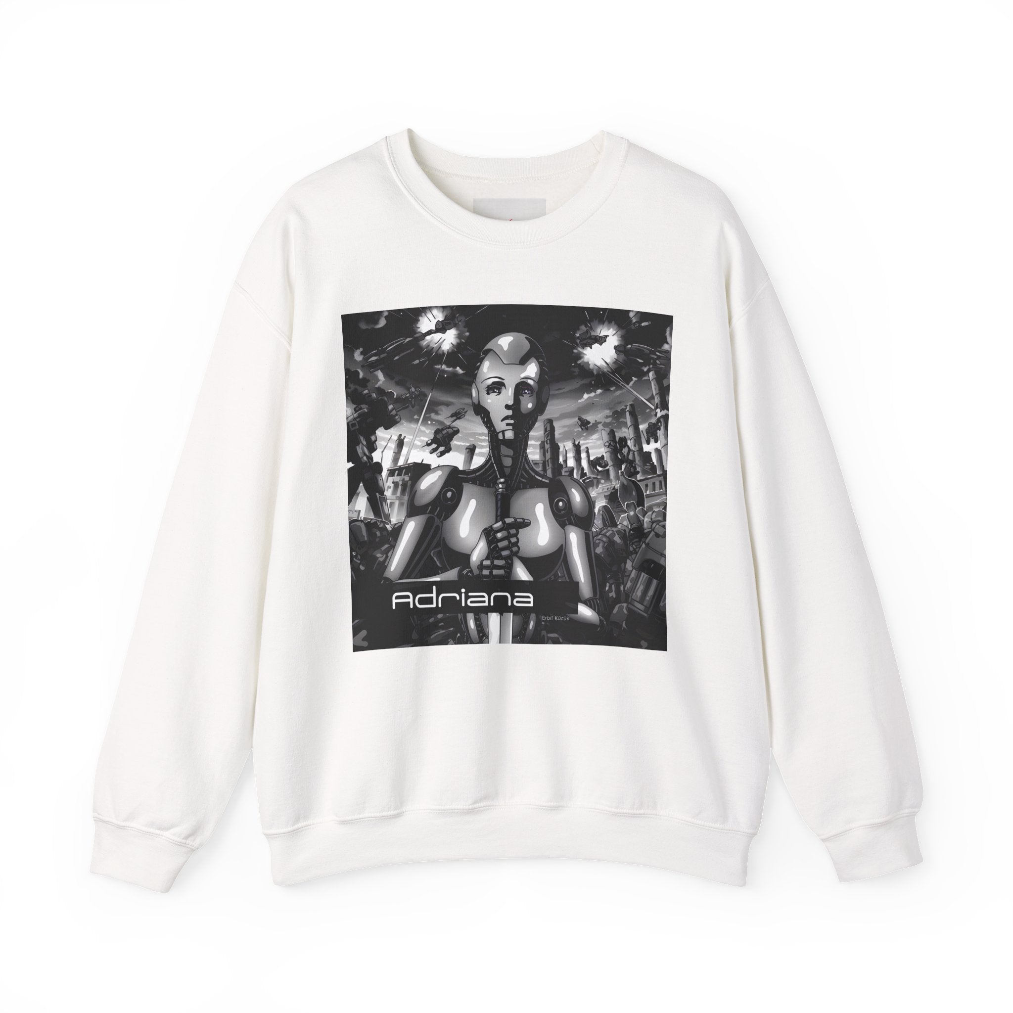 Adriana - Crewneck Anime Manga Sweatshirt - Unisex Heavy Blend