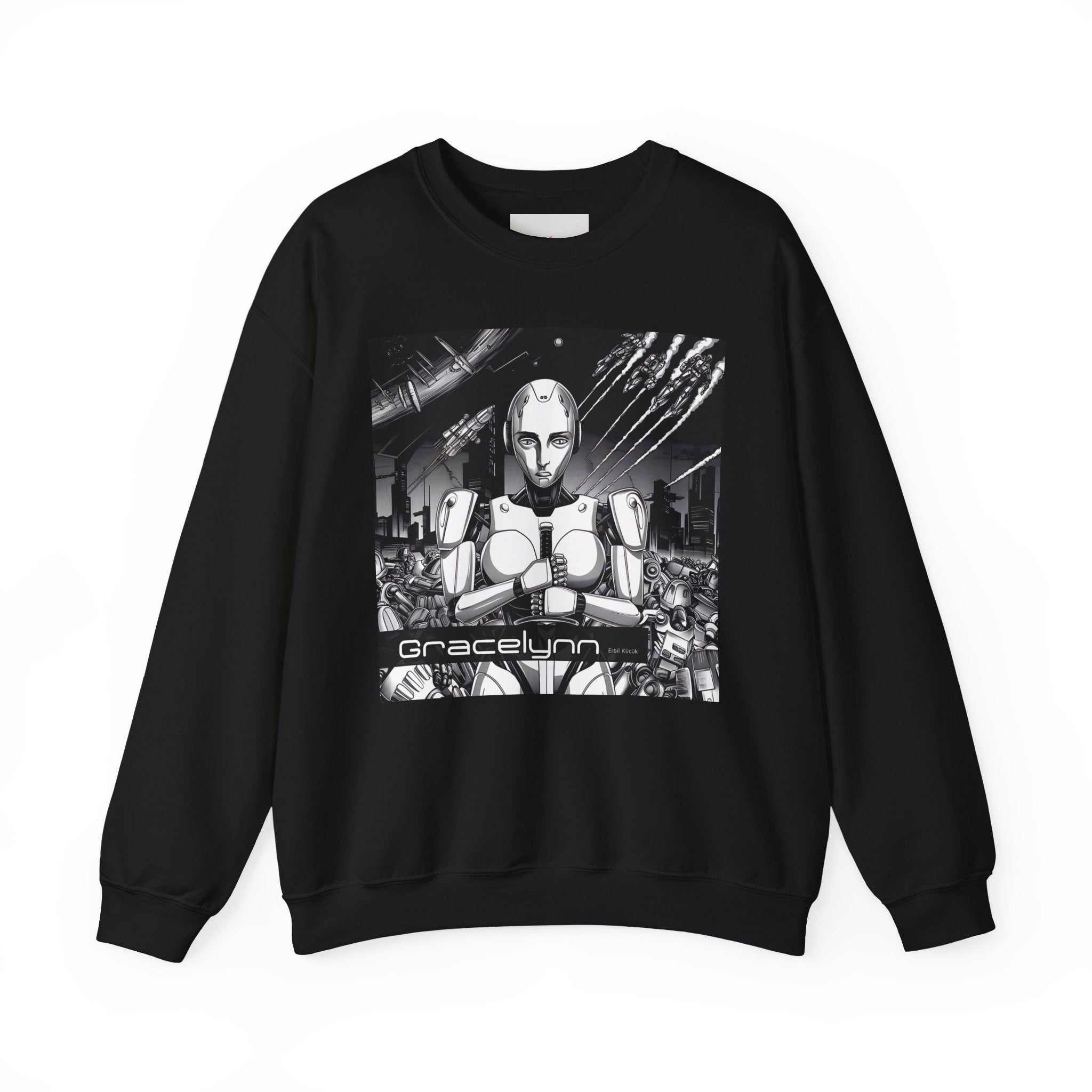 Gracelynn - Unisex Manga Anime Heavy Blend™ Crewneck Sweatshirt