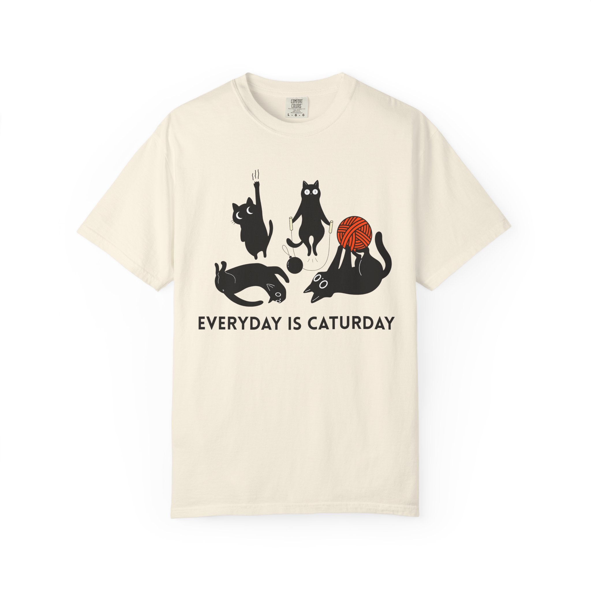 Caturday Cat T-Shirt — Everyday Is Caturday Graphic Tee