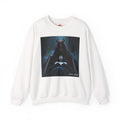 Dark Queen Illustration Sweatshirt — Gothic Demon Throne Art Crewneck