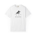 Mosquito Illustration T-Shirt — "sharp sharp swerp" Minimalist Bug Tee
