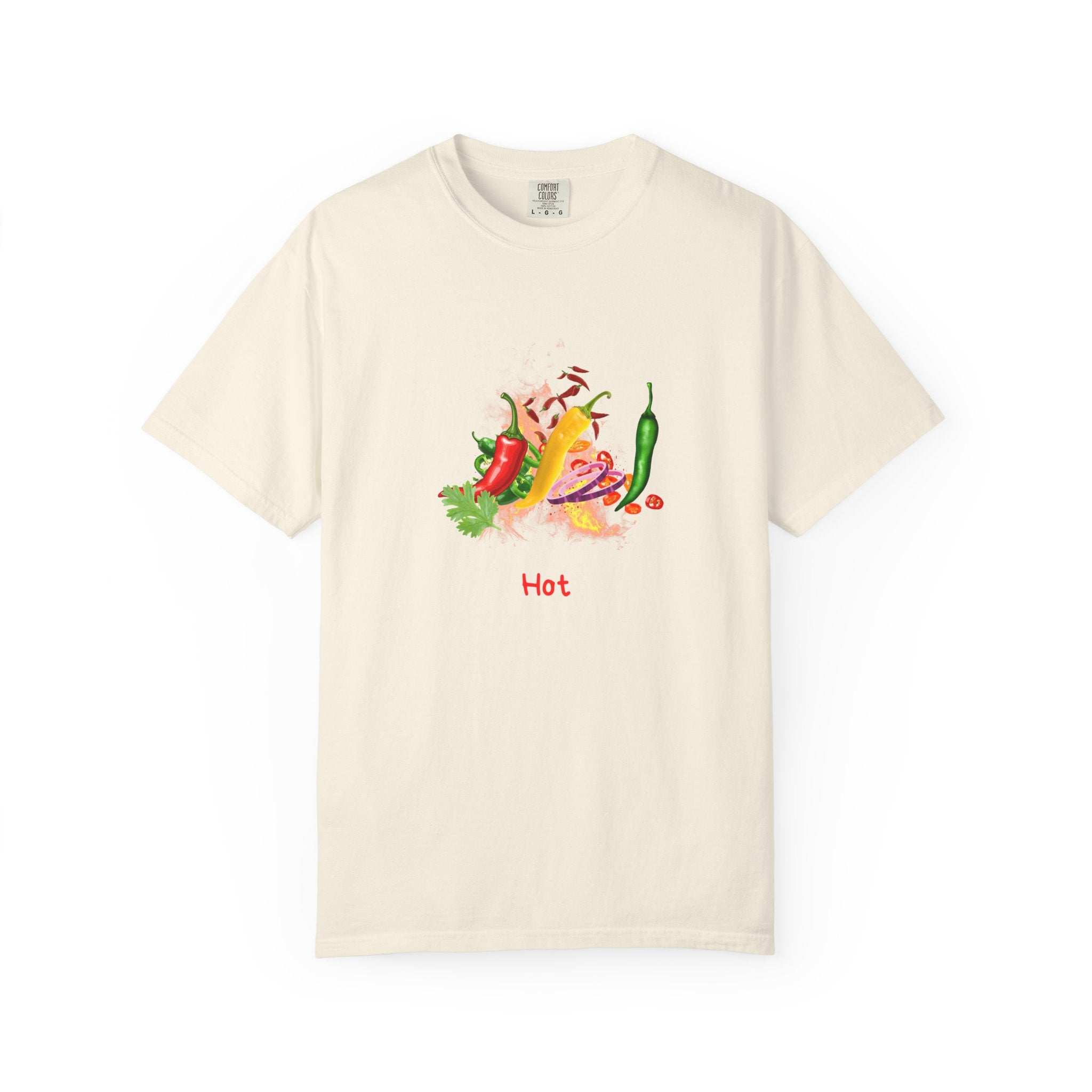 Hot Chili Peppers T‑Shirt — Spicy Vegetable Graphic Tee
