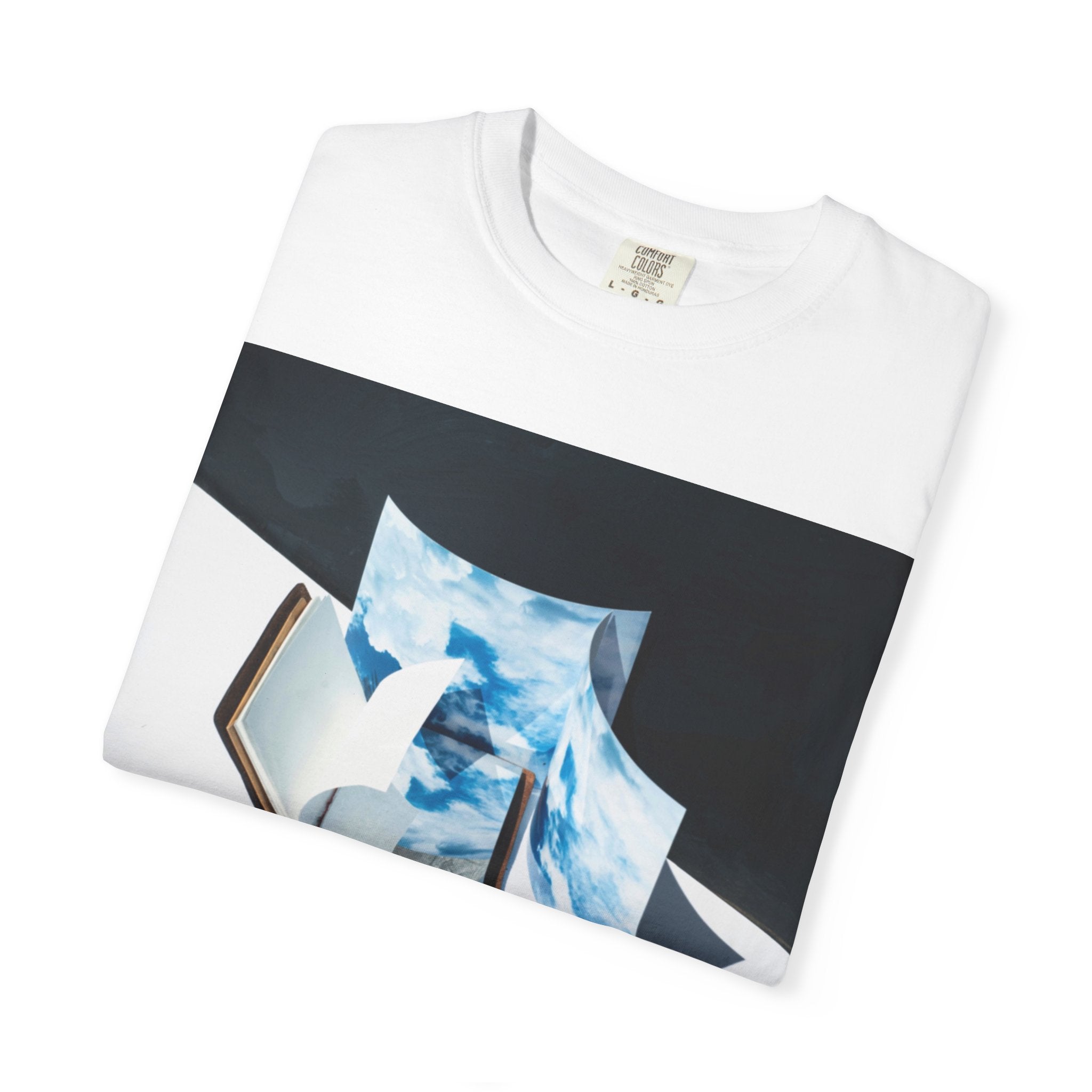 Unisex Garment-Dyed T-Shirt - 'Anything Goes' Print - Casual Summer Wear "Album Art"