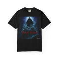Hooded Figure Graphic T-Shirt — 'Great Jeans' Dark Fantasy Tee