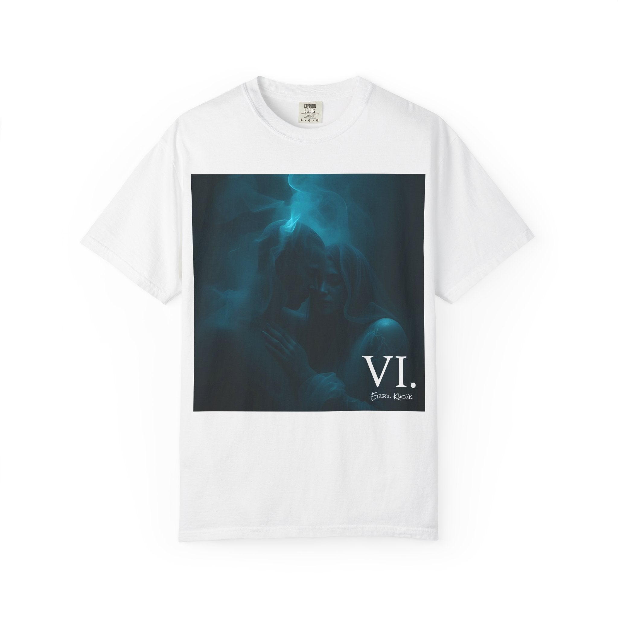 Couple Portrait Graphic T-Shirt — Moody Romantic Tee