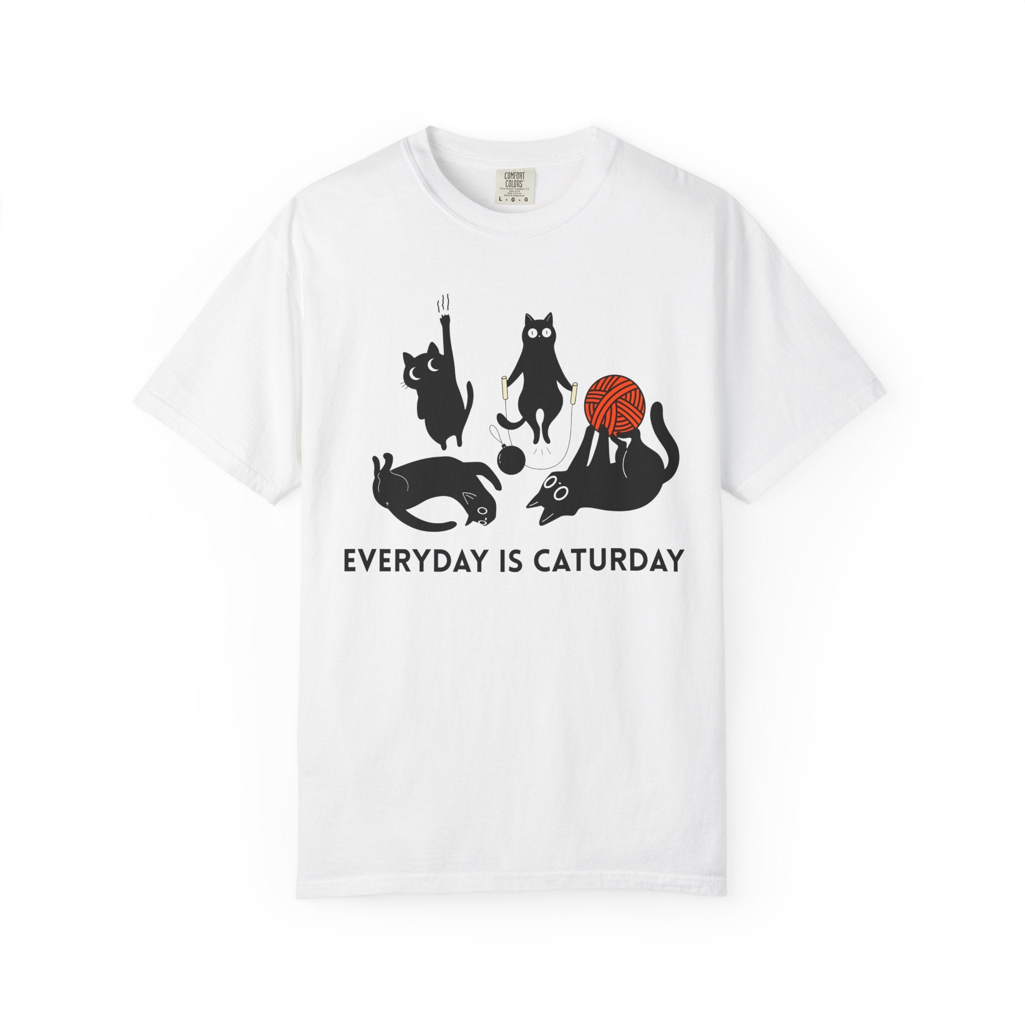 Caturday Cat T-Shirt — Everyday Is Caturday Graphic Tee