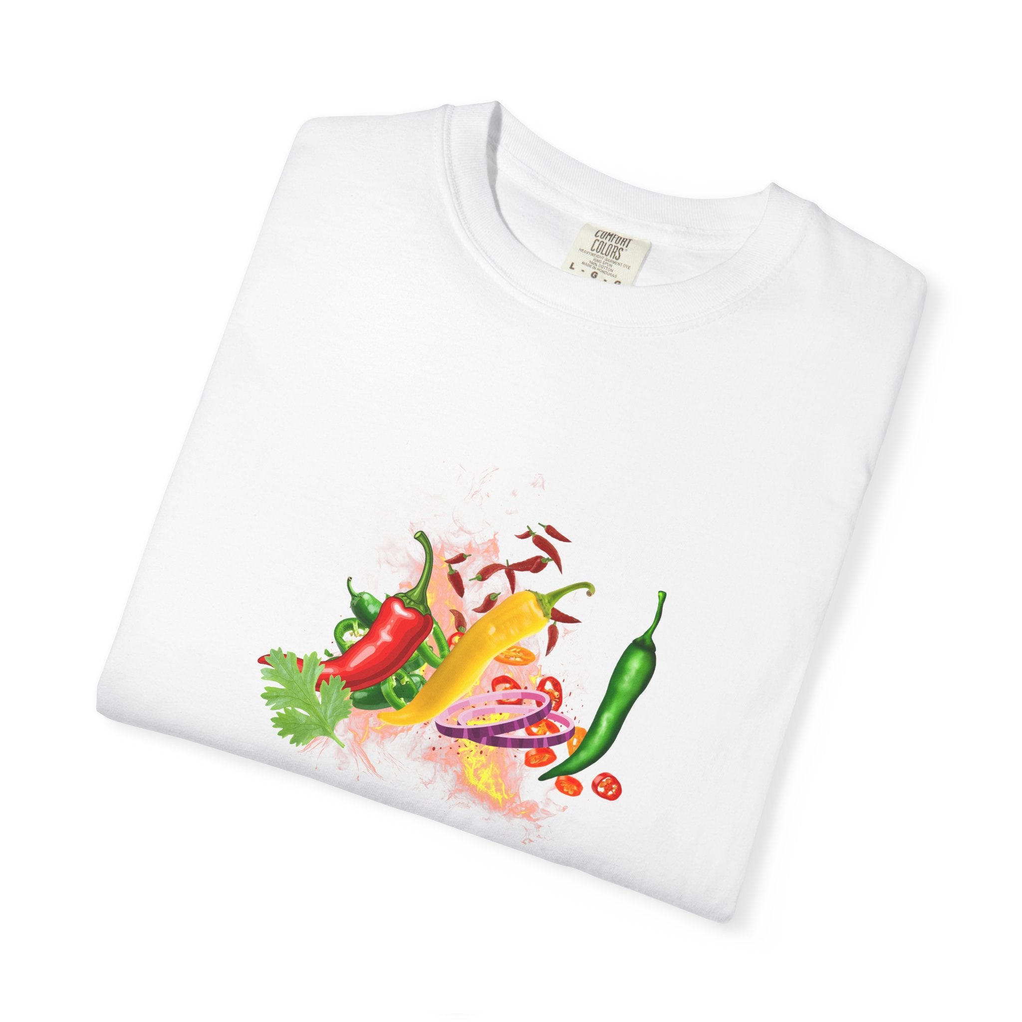 Hot Chili Peppers T‑Shirt — Spicy Vegetable Graphic Tee